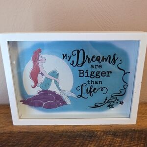 Disney 'My Dreams are Bigger than Life' Wall Decor